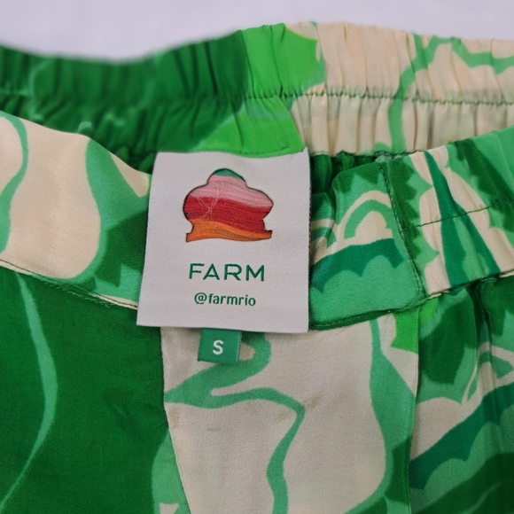 Farm Rio Tropical Groove Pants Green Size S - Picture 4 of 9